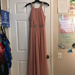 BCBG Max Azria blush dress